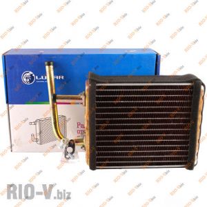 Радиатор отопителя 1111, 2101, 2102, 2103, 2104, 2105, 2106, 2107, 21073, 2121, 21213, 21214 медь 3-х ряд (печка) Лузар - LRh0101c