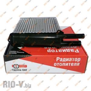 Радиатор отопителя 2110, 2111, 2112, 2170, 2171, 2172 алюминиевый (печка) Дааз - 21110810106090