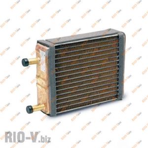 Радиатор отопителя 3302 медь 16 мм до 2003г (печка) Лузар - LRh0302c