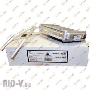 Радиатор отопителя Нексия алюм тонкий с 2008 182х130х24 (печка) Лузар - LRh0582