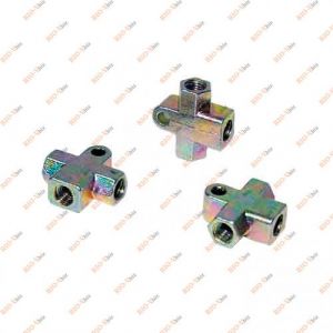 Тройник тормозных трубок 2101 металл - 21010-350609100