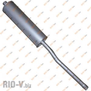 Глушитель Газель с трубой Киев-Текс - 33078-1201010-01