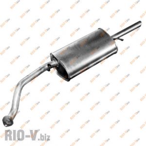 Глушитель Ланос, Сенс (треугольный) Польша - 96182257-01