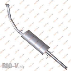 Глушитель Ланос, Сенс (овальный) Ютас - 96182257-00