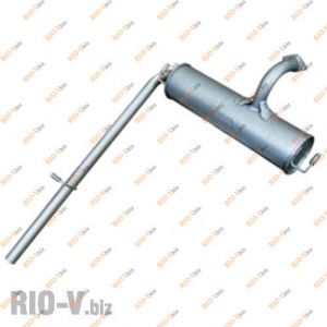 Глушитель Таврия  с трубой Тернополь - 135