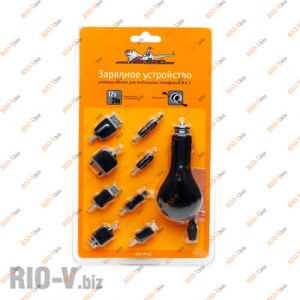 Автомобильное зарядное устройство 8 в 1 Аирлайн - ACH-M-01