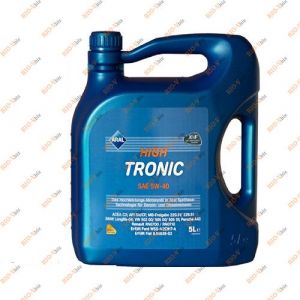 Масло ARAL 5W-40 High Tronic 5л - Aral-5w-40-tronic-5l
