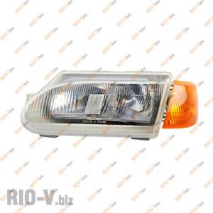 Фара 2114 левая желтый указ Киржач - 742.3711010-01(Б/Н4)