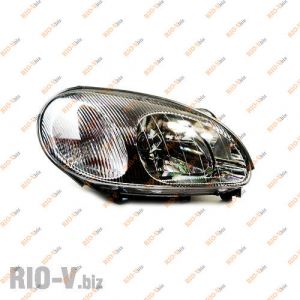 Фара Ланос левая Китай черный корпус - 96304611