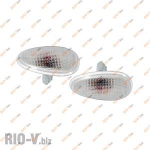 Повторитель поворота Ланос белый Genuine - HD02-9038-W