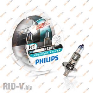 Лампа Н1 12V 55W Philips +130 X-treme Vision - 12258XVS2