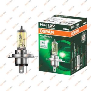 Автолампа Osram H4+30% ALLSEASON SUPER 12V - 64193ALS