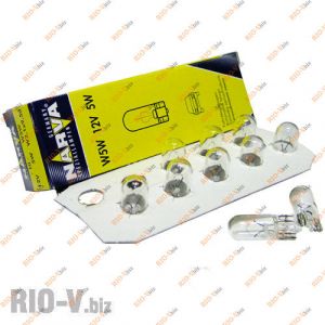 Лампа б/ц W5W 24V (в упак. 10 шт) Narva - 17197