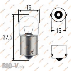Лампа габарита 12V 5W Bosch - 1987302206