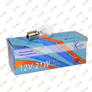 Лампа одноконтактная P21W 12V Квант - BA15S