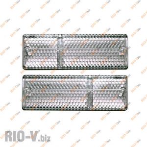 Стекло указателя поворота 2106 белое Формула Света - 2106-3726011/10