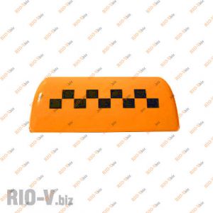 Стекло фонаря Такси оранжевое - ФП147-3738010-02or