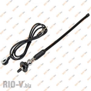 Антенна врезная Vitol резиновая H61015/кулек - VitolH61015