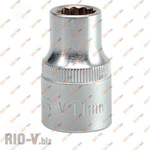 Головка двенадцатигранная 11 мм Yato - YT-1273