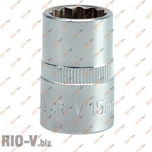 Головка двенадцатигранная 15 мм Yato - YT-1277