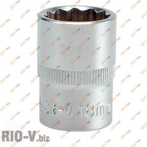 Головка двенадцатигранная 18 мм Yato - YT-1280