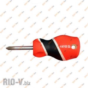 Отвертка крестовая PH2*38 мм Yato - YT-25928