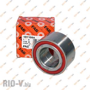 Подшипник ступицы Лачетти, Леганза 1.6, 1.8, 2.0 передний FAG - 581108