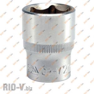 Головка шестигранная 21 мм Yato - YT-1214