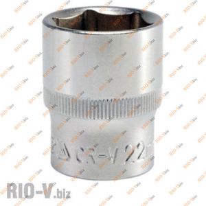 Головка шестигранная 22 мм Yato - YT-1215