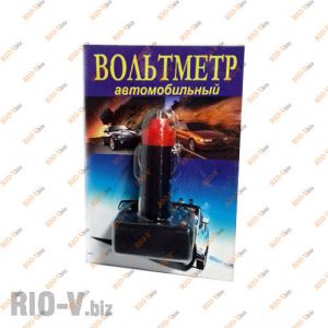 Прибор вольтметр в прикуриватель 12 V Форсаж - pvvp-12v-forsazh