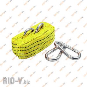 Трос буксировочный 2 т 4,5 м карабин ДК - DK46-PP245-1