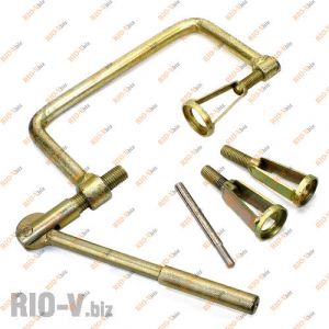 Съемник рассухариватель клапанов струбциной - РАС-УН3НАС