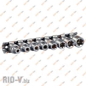 Набор головок звездочек E5-E16 8 шт Torx - 58-350