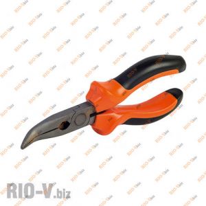 Плоскогубцы изогнутые 160 мм Miol - 40-025