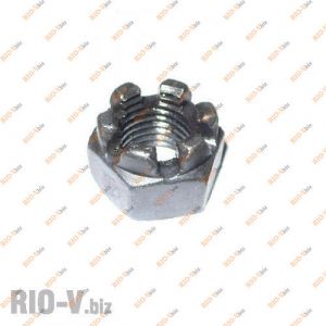 Гайка М12х1.25 корончатая на рулевые тяги Волга Белебей - 250977-П29