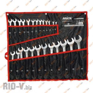 Набор ключей рожково-накидных Miol 51-716 - 51-716