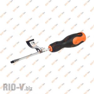 Отвертка плоская SL6*125 мм Miol - 63-413