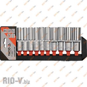 Набор головок торцевых 10 ед Yato - YT-38861