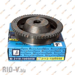 Шкив коленвала 2110 8V чугун ВолгаАвтоПром - 2110-1005058