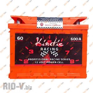 Аккумулятор 60А + левый 600А Kinetic - Kinetic-6CT-60A1