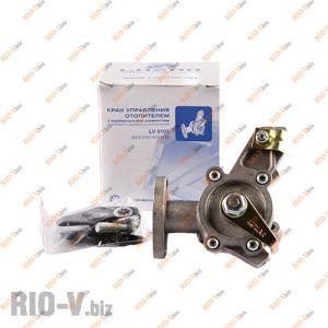 Кран отопителя 2101 Лузар керамический (печки) - LV0101