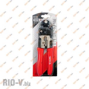 Клещи для снятия изоляции 195 мм Yato - YT-2242