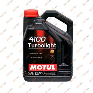 Масло MOTUL 10W-40 4л Turbolight 4100 - 100355