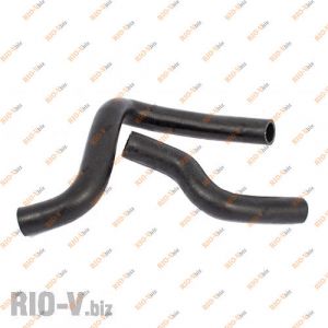 Патрубок радиатора Авео L 480 к-т 2 шт Лузар - LPK0523-CR