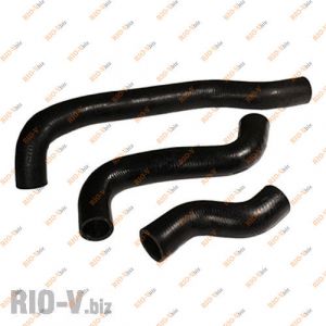 Патрубок радиатора Ланос 1.4 к-т 3 шт Лузар - LPK05614-CR