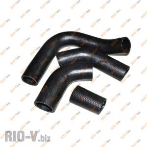 Патрубок радиатора 2410 402 дв к-т 4 шт Лузар - LPK0324-CR