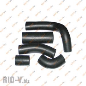 Патрубок радиатора 3302 402 дв к-т 5 шт Нирти - К030