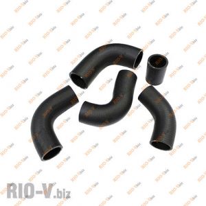 Патрубок радиатора 3302 405 дв к-т 5 шт Нирти - К067