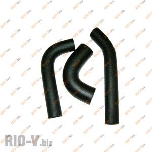 Патрубок радиатора 412 к-т 3 шт Нирти - К014