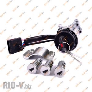 Замок зажигания 1118 с личинками Дааз - 11180-610500600